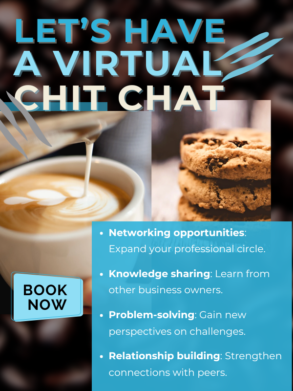 Construction and property virtual assistant book coffee meeting